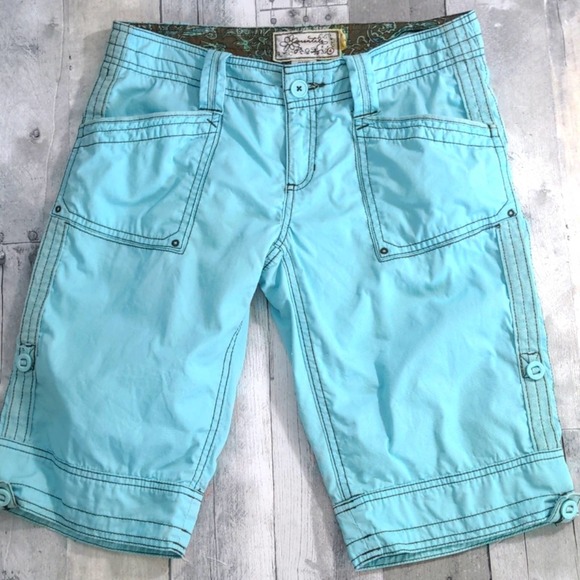 Aventura Pants - Aventura Bermuda organic cotton adjustable length Shorts Size 4